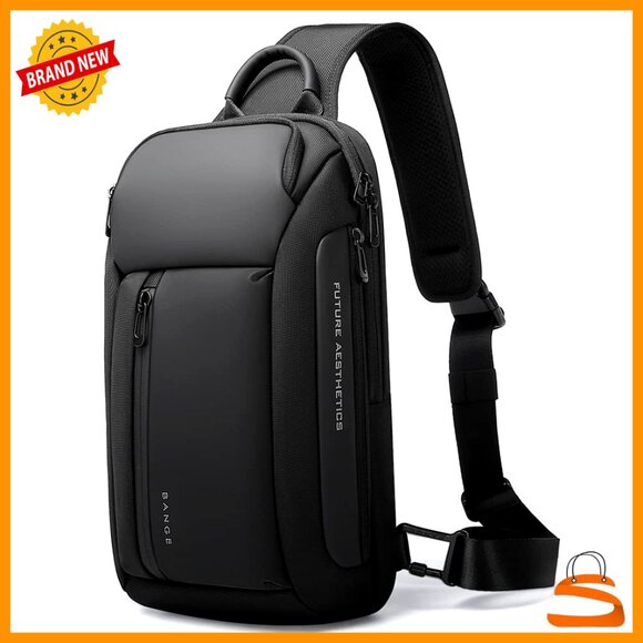 Waterproof Crossbody Backpack for Travel Hiking & Daily Commute Adjustable Fit